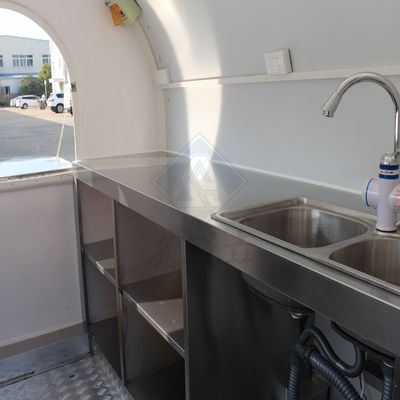 Diseño móvil calificado CE 2020 Carrito de comida rápida Equipo de alta productividad y ocio