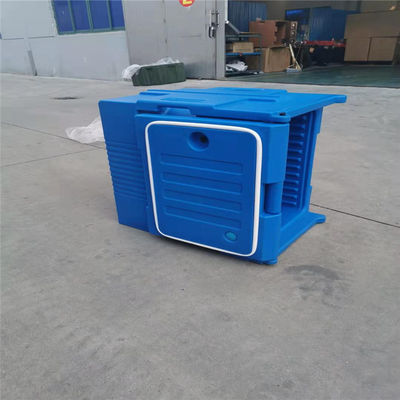 Caja de transporte de alimentos aislada térmicamente con aislamiento de espuma