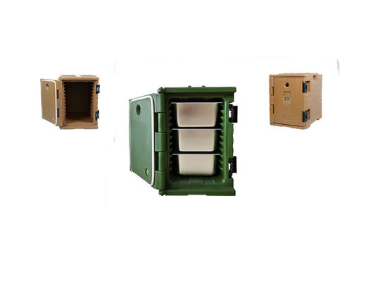 Caja de transporte de alimentos aislante de espuma de LLDPE para control y entrega de temperatura constante