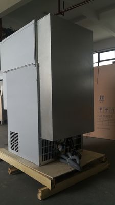 Dispensador de cubo de hielo de capacidad diaria de 45 kg/día con máquina automática de hielo y hielo lunar de Chin