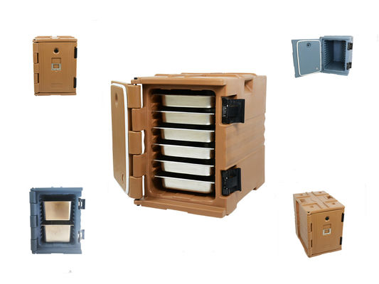 Contenedores térmicos aislados para mantener la temperatura de los alimentos constante con material LLDPE