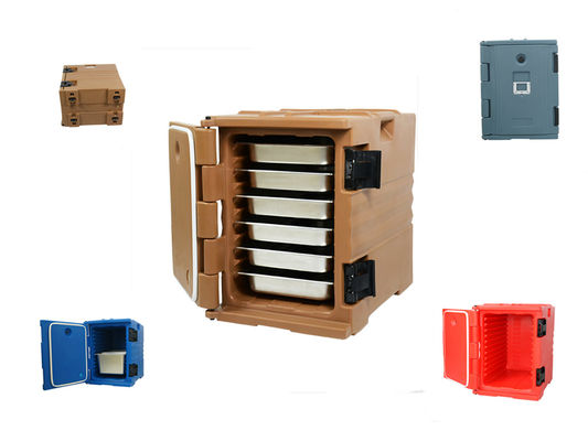 Contenedores térmicos aislados para mantener la temperatura de los alimentos constante con material LLDPE