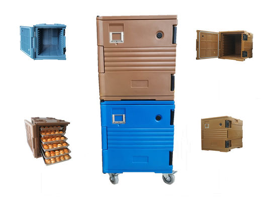 Cargador de cajas de almacenamiento de alimentos con cargadores Gris LLDPE Cargador eléctrico de calentador de alimentos