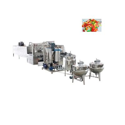 Máquina automática de fabricación de caramelos de goma de alta capacidad 1900x980x1700MM para uso comercial
