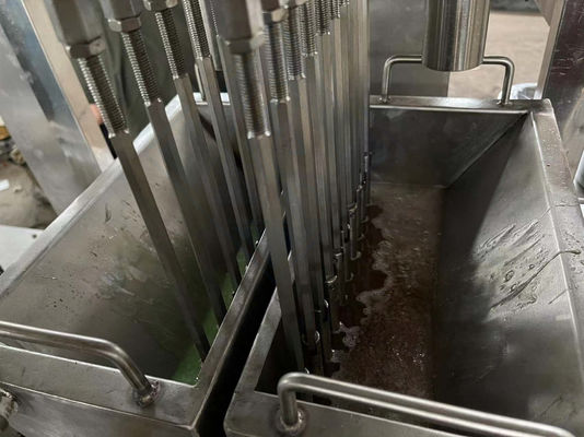 Máquina automática de fabricación de caramelos de goma de alta capacidad 1900x980x1700MM para uso comercial