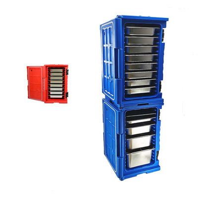 Contenedores térmicos aislados de alimentos mantienen la temperatura de los alimentos constante con un color personalizado