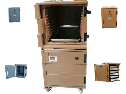 Contenedores térmicos aislados de alimentos mantienen la temperatura de los alimentos constante con un color personalizado