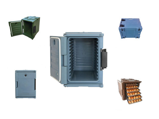 Contenedores térmicos aislados de alimentos mantienen la temperatura de los alimentos constante con un color personalizado