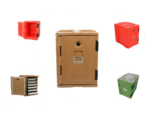 Contenedores térmicos aislados de alimentos mantienen la temperatura de los alimentos constante con un color personalizado