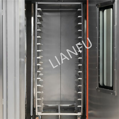 32 bandeja Panadería comercial Horno giratorio/maquinaria eléctrica de gas diesel para hornos de horno