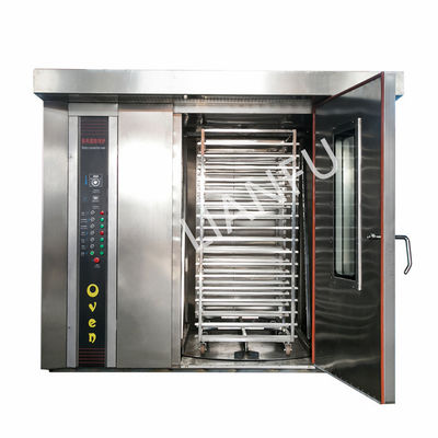 32 bandeja Panadería comercial Horno giratorio/maquinaria eléctrica de gas diesel para hornos de horno