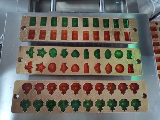 500 KG de capacidad multifuncional gelatina de jalea blanda goma de caramelo máquina de hacer para Sal