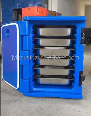 Equipo de transporte GN Envasador de alimentos de plástico aislado con calefacción térmica