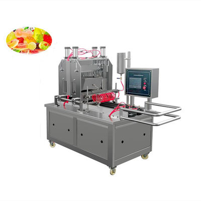 Capacidad de producción de 20 a 50 kg/h Máquina para hacer caramelos gomosos con materia prima de gelatina