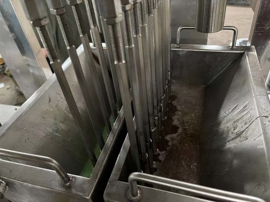 Capacidad de producción de 20 a 50 kg/h Máquina para hacer caramelos gomosos con materia prima de gelatina