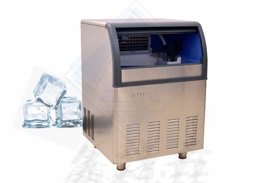 Fabricante de bloques de hielo de esfera transparente comercial con máquina automática de hielo de cubo