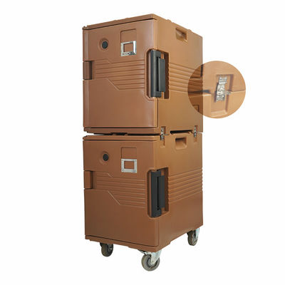 Caja de almacenamiento de alimentos con barril aislante para mantenimiento y conservación a temperatura constante