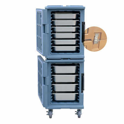 Caja de almacenamiento de alimentos con barril aislante para mantenimiento y conservación a temperatura constante