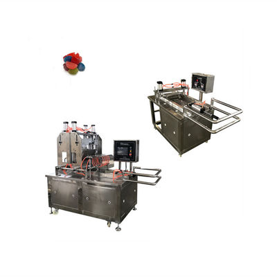 Deposito de 20 a 50 kg/h Máquina industrial para hacer caramelos de mango y durazno