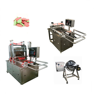 Deposito de 20 a 50 kg/h Máquina industrial para hacer caramelos de mango y durazno