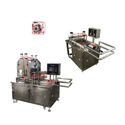Máquina de depósito de goma para caramelos de jalea de acero inoxidable multifuncional