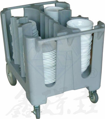 Equipo de comida de buffet de hotel carro de platos de moldeo rotativo para gabinete móvil y calefacción de platos