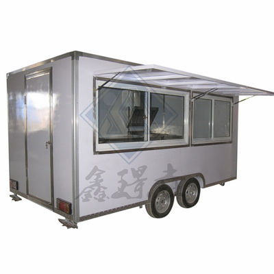 Remolque de bar camiones de comida callejera Miami helados remolque de comida galvanizado bebidas perrito caliente carro de café para panadería