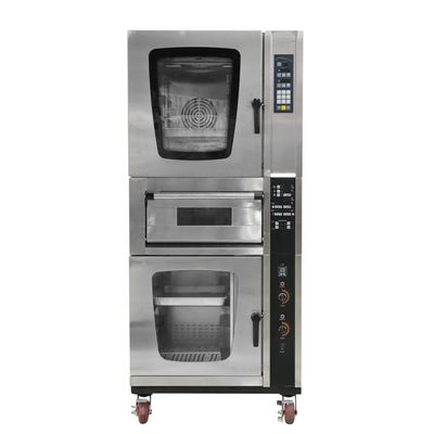 Función de la panadería horno de panadería máquinas de gas de convección 5/8/10 bandejas capacidad