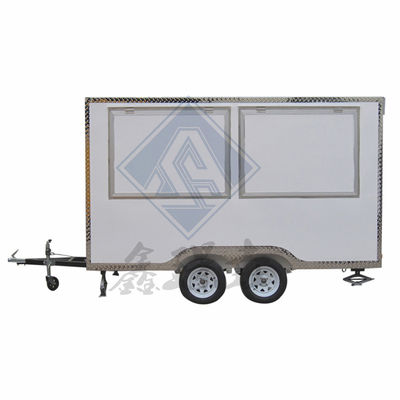 Remolque de bar camiones de comida callejera Miami helados remolque de comida galvanizado bebidas perrito caliente carro de café para panadería