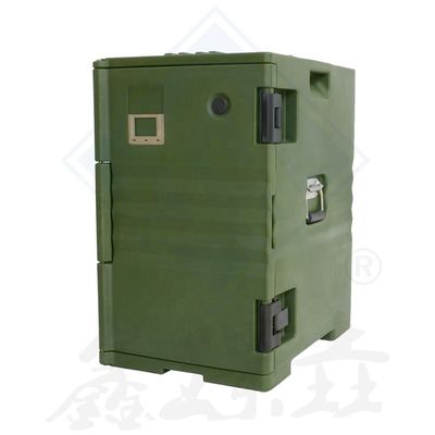 Equipo de comida de buffet de hotel Caja aislada de moldeo rotativo multicolor para almacenamiento de alimentos