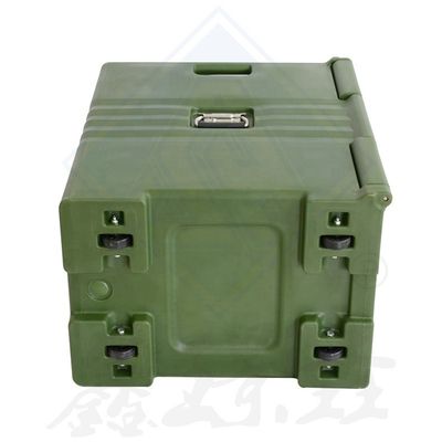 Equipo de comida de buffet de hotel Caja aislada de moldeo rotativo multicolor para almacenamiento de alimentos