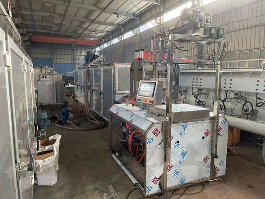 Máquina de embalaje de dulces blandos de goma de goma para dulces de oso gomoso de la planta de fabricación