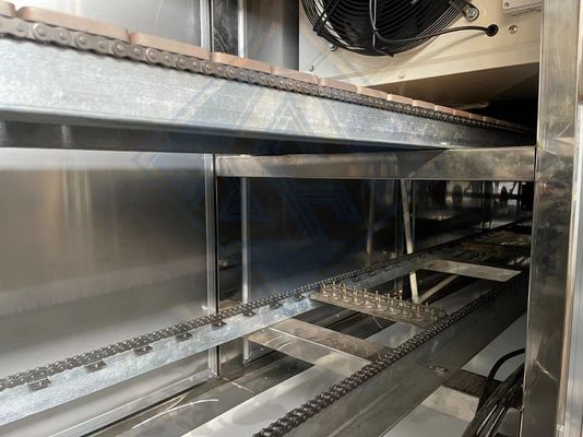 Máquina de embalaje de dulces blandos de goma de goma para dulces de oso gomoso de la planta de fabricación