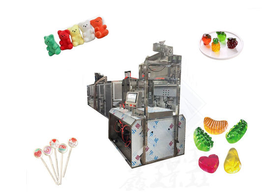 Máquina automática de fabricación de pastillas de azúcar de tipo caramelo con capacidad de 40-50 kg/h