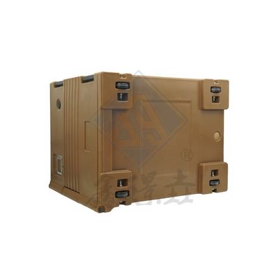 Caja de transporte de alimentos calientes de carga frontal en PU para restauración 120L portacañas aisladas de alimentos