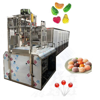 Máquina de depósito de caramelos con jalea de pectina de acero inoxidable para dispensar chicles y caramelos
