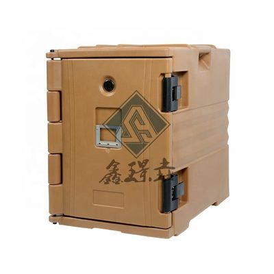 Caja de alimentos aislada térmicamente, bandeja de alimentos, depósito de moldeado rotativo para el transporte