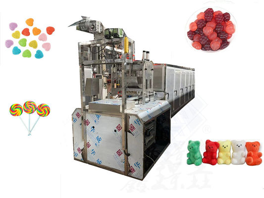 Máquina de depósito de caramelos con jalea de pectina de acero inoxidable para dispensar chicles y caramelos