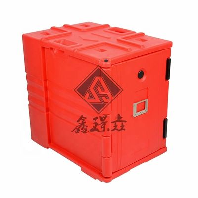 Caja de alimentos aislada térmicamente, bandeja de alimentos, depósito de moldeado rotativo para el transporte