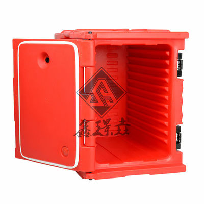 Caja de alimentos aislada térmicamente, bandeja de alimentos, depósito de moldeado rotativo para el transporte