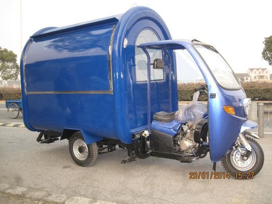 Cocinas comerciales Carritos de comida callejera al aire libre para cocinas de pescado y bocadillos móviles