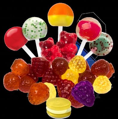 Línea de producción de depósito de caramelos de gelatina de forma de oso de manzana con gelatina automática completa para caramelos 150-600 kg/h