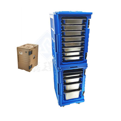 Caja de transporte de alimentos aislada con volumen de 120L y color personalizado