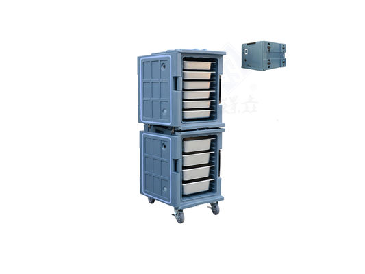 Caja de transporte de alimentos aislada con volumen de 120L y color personalizado