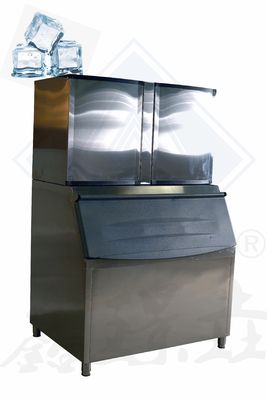 1000 kg Máquina de fabricación de cubos de hielo industriales para la eficiencia y automatización de tiendas de alimentos