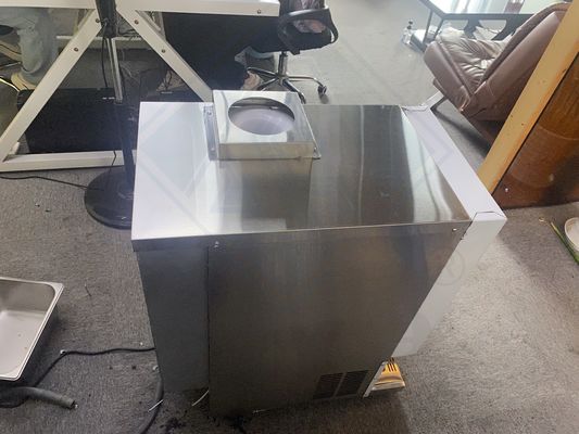 Máquina automática de fabricación de bloques de hielo de alta capacidad de 40 kg/24 h para la producción comercial de hielo