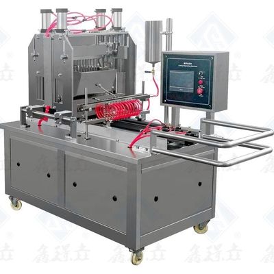 Máquina automática para hacer dulces duros blandos con fuente de energía de 220V y función de vertido
