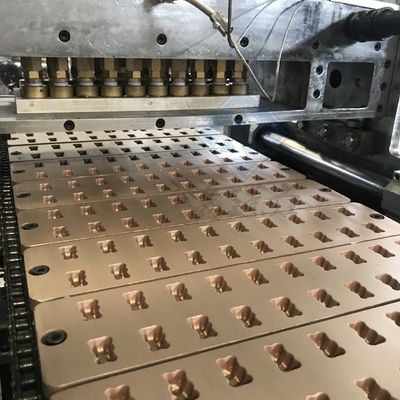 Máquina de fabricación de caramelos duros de alta capacidad con tamaño 1900x980x1700mm y voltaje 220V