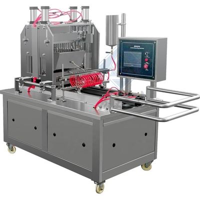 Mini laboratorio de confitería Depositador de caramelos máquina de fabricación para caramelos rellenos de jalea suave y dura