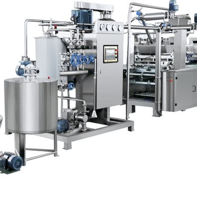 Mini laboratorio de confitería Depositador de caramelos máquina de fabricación para caramelos rellenos de jalea suave y dura